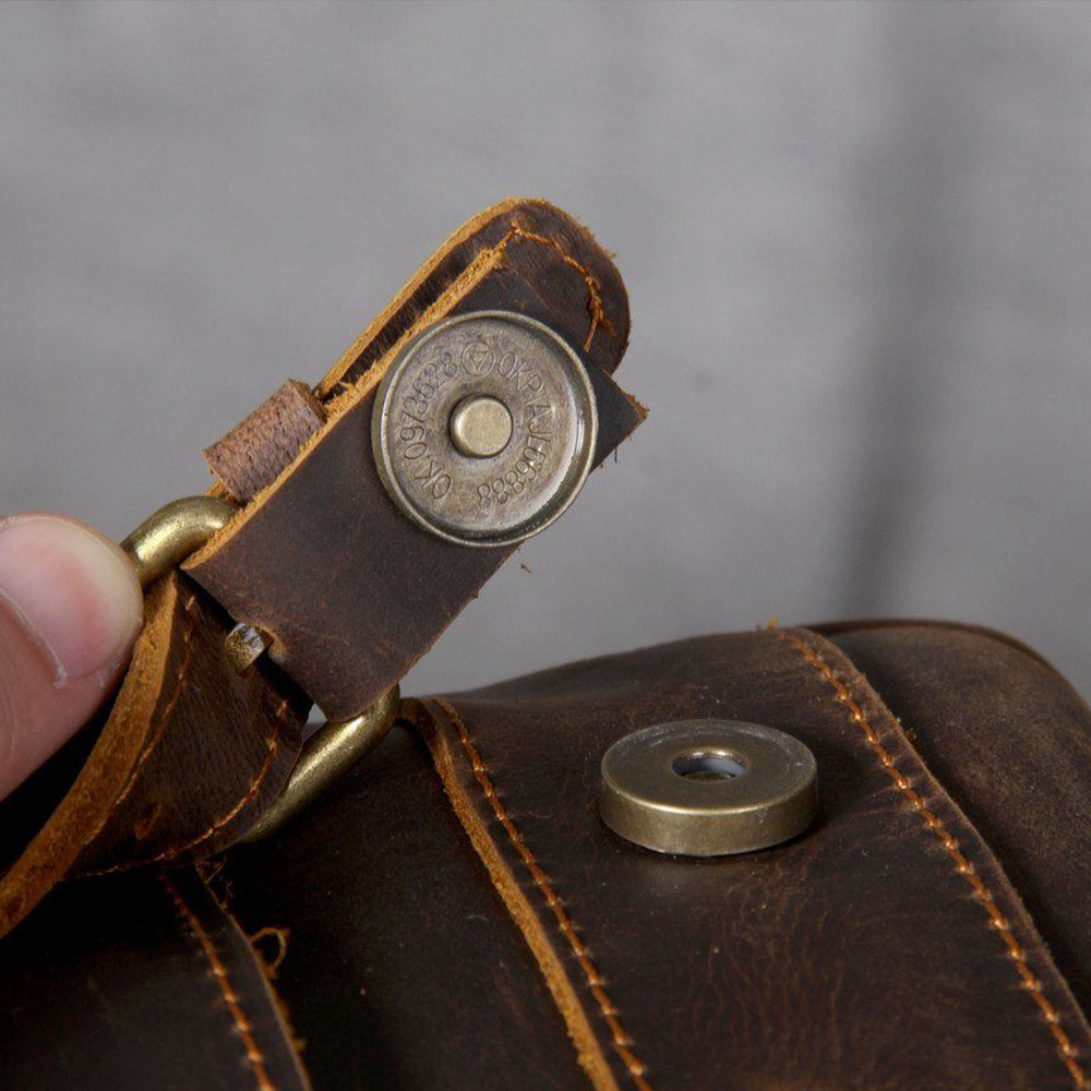 Moritz | Brown Leather Backpack