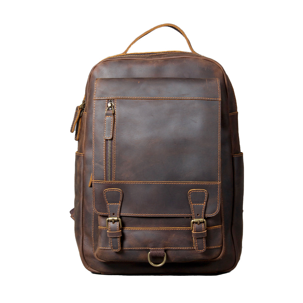 Moritz | Brown Leather Backpack (BUY 1 GET 1 FREE)