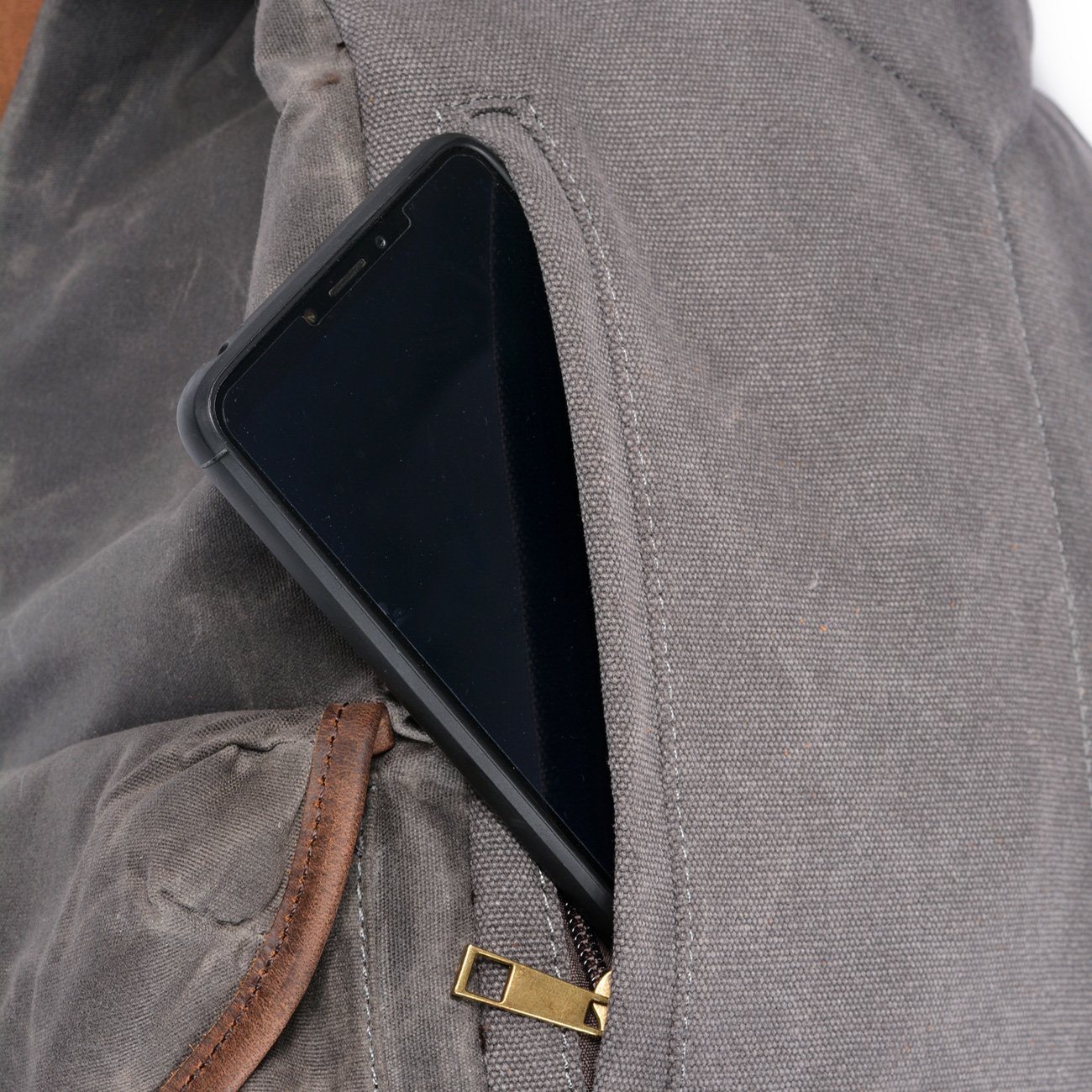 Salzburg | Canvas Leather Backpack