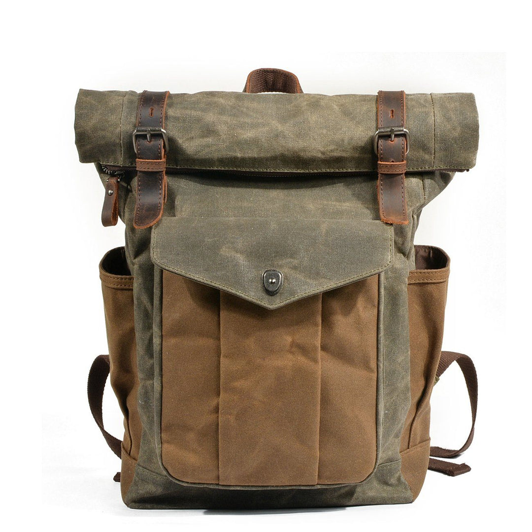 Marseille | Vaxad Canvas Roll-top Backpack (BUY 1 GET 1 FREE)