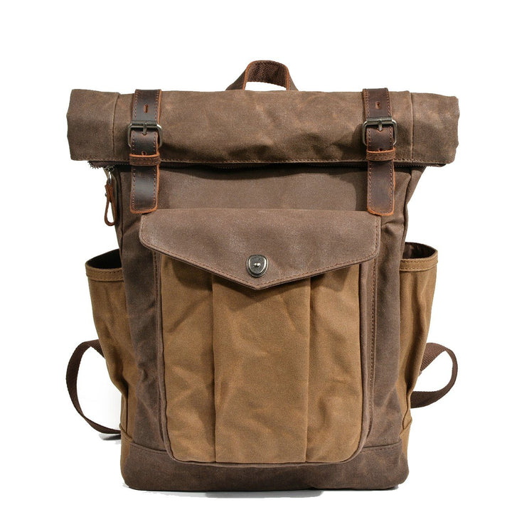 Marseille | Vaxad Canvas Roll-top Backpack (BUY 1 GET 1 FREE)