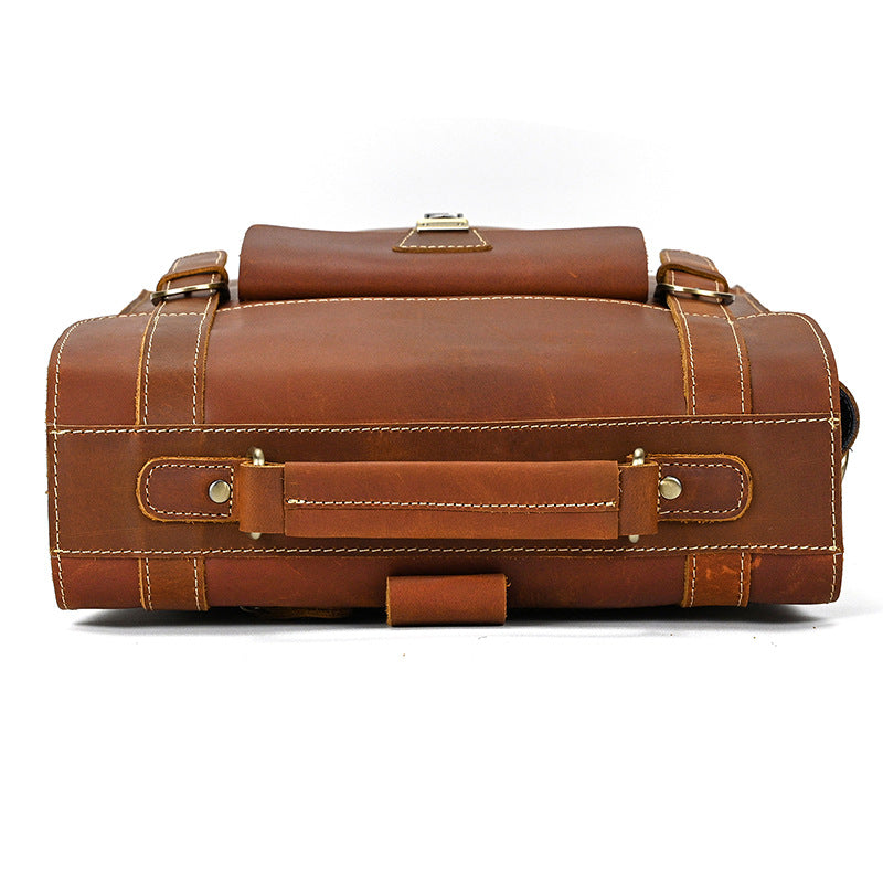 Girona | Leather Convertible Backpack