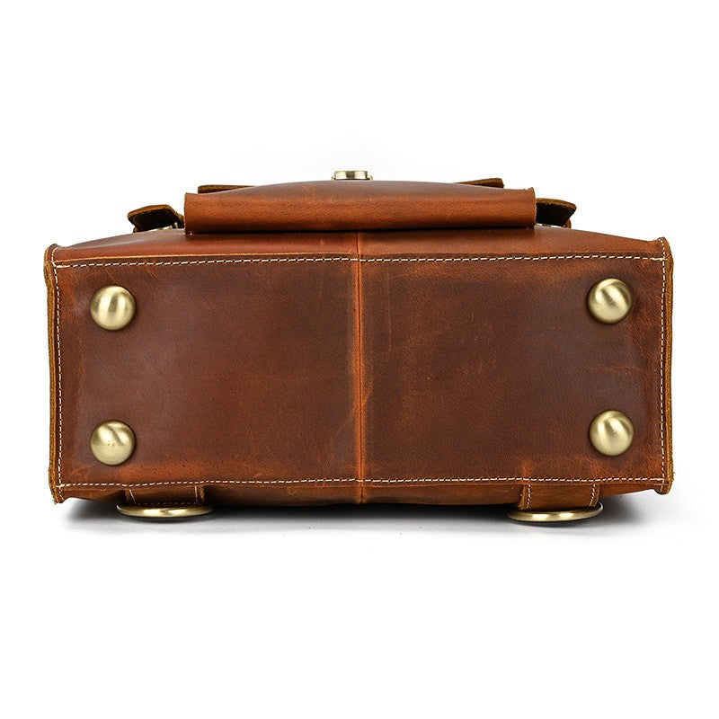 Girona | Leather Convertible Backpack