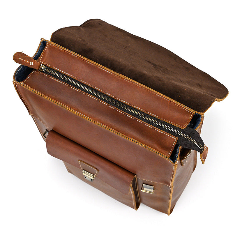 Girona | Leather Convertible Backpack