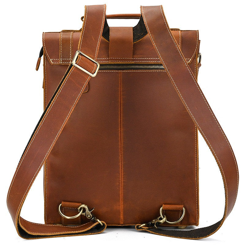 Girona | Leather Convertible Backpack