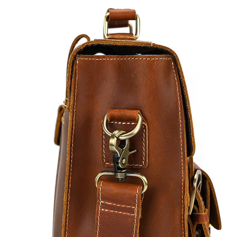 Girona | Leather Convertible Backpack