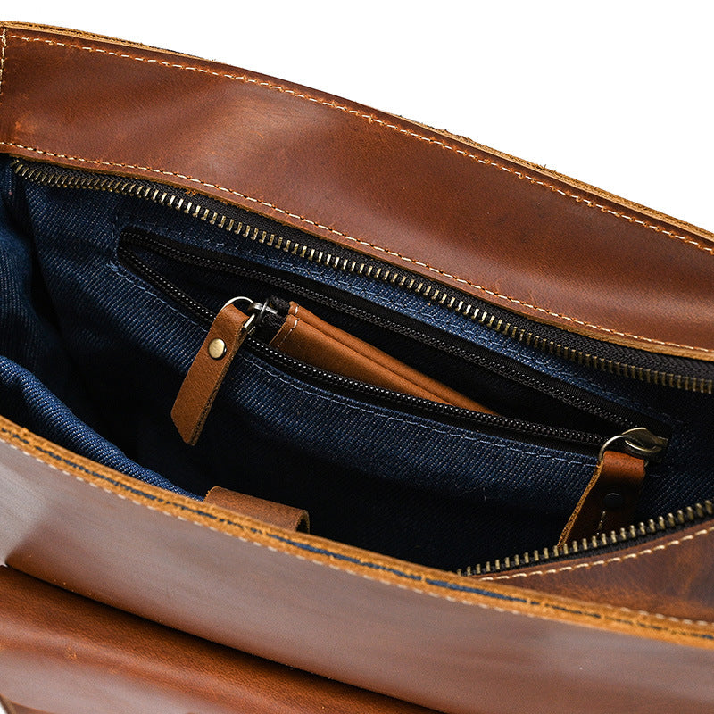 Girona | Leather Convertible Backpack