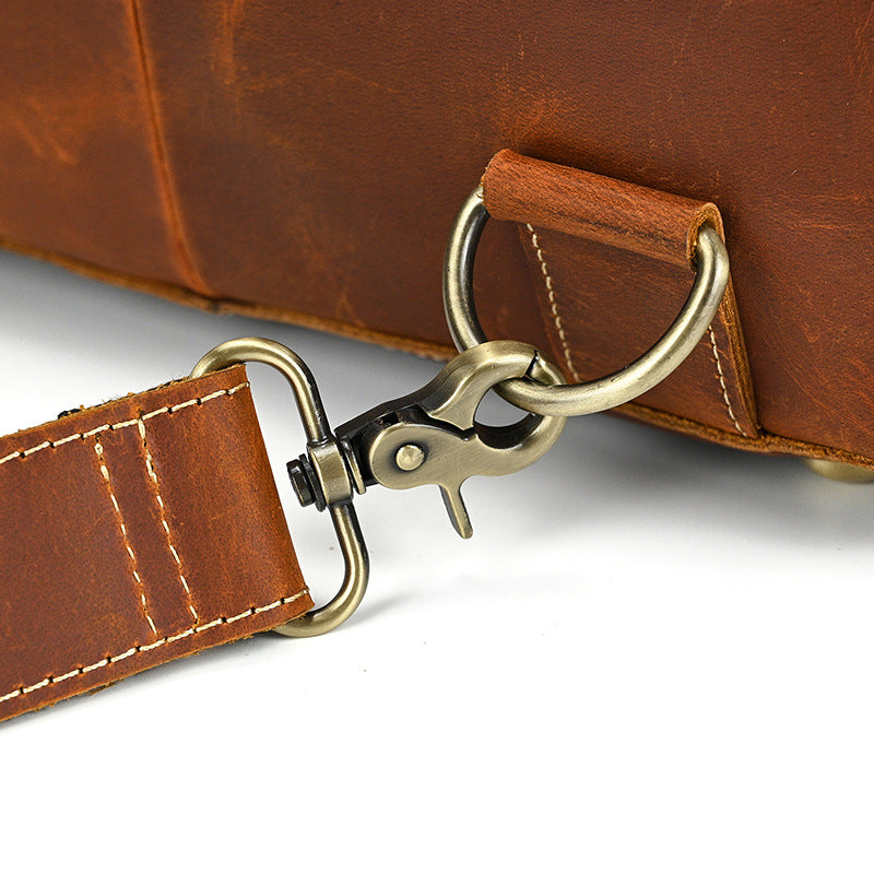 Girona | Leather Convertible Backpack