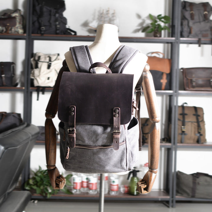 Reine | Cotton Canvas Backpack (BUY 1 GET 1 FREE)