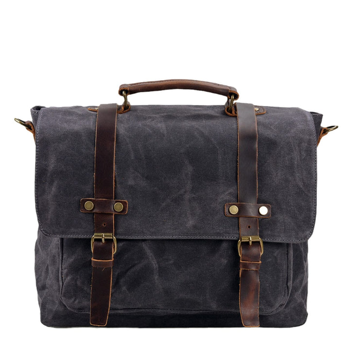 Bruges | Canvas And Leather Clutch Bag (BUY 1 GET 1 FREE)