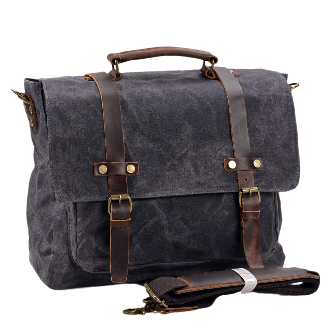 Bruges | Canvas And Leather Clutch Bag (BUY 1 GET 1 FREE)