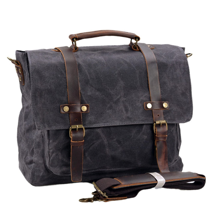 Bruges | Canvas And Leather Clutch Bag (BUY 1 GET 1 FREE)