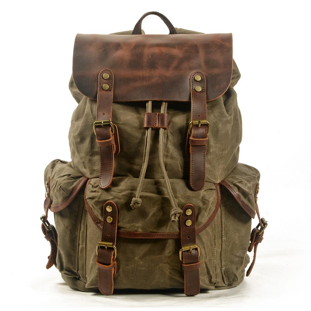 Salzburg | Canvas Leather Backpack (BUY 1 GET 1 FREE)