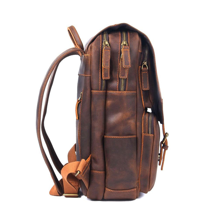 Biefeld | Brown Leather Backpack (BUY 1 GET 1 FREE)