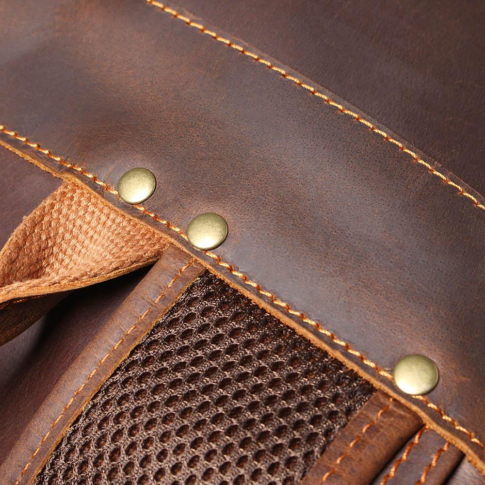 Biefeld | Brown Leather Backpack