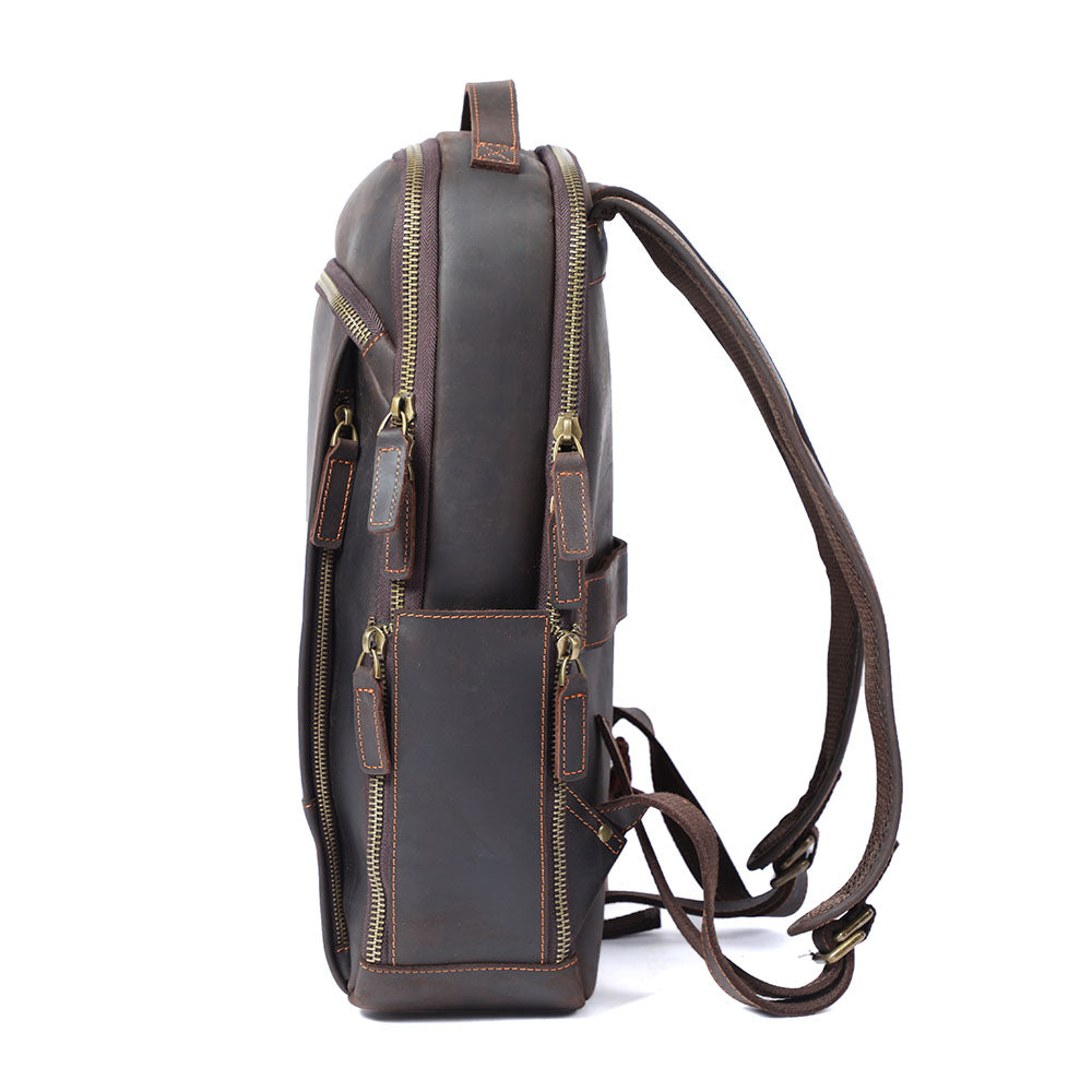 Lavrik | Leather Backpack for Laptop