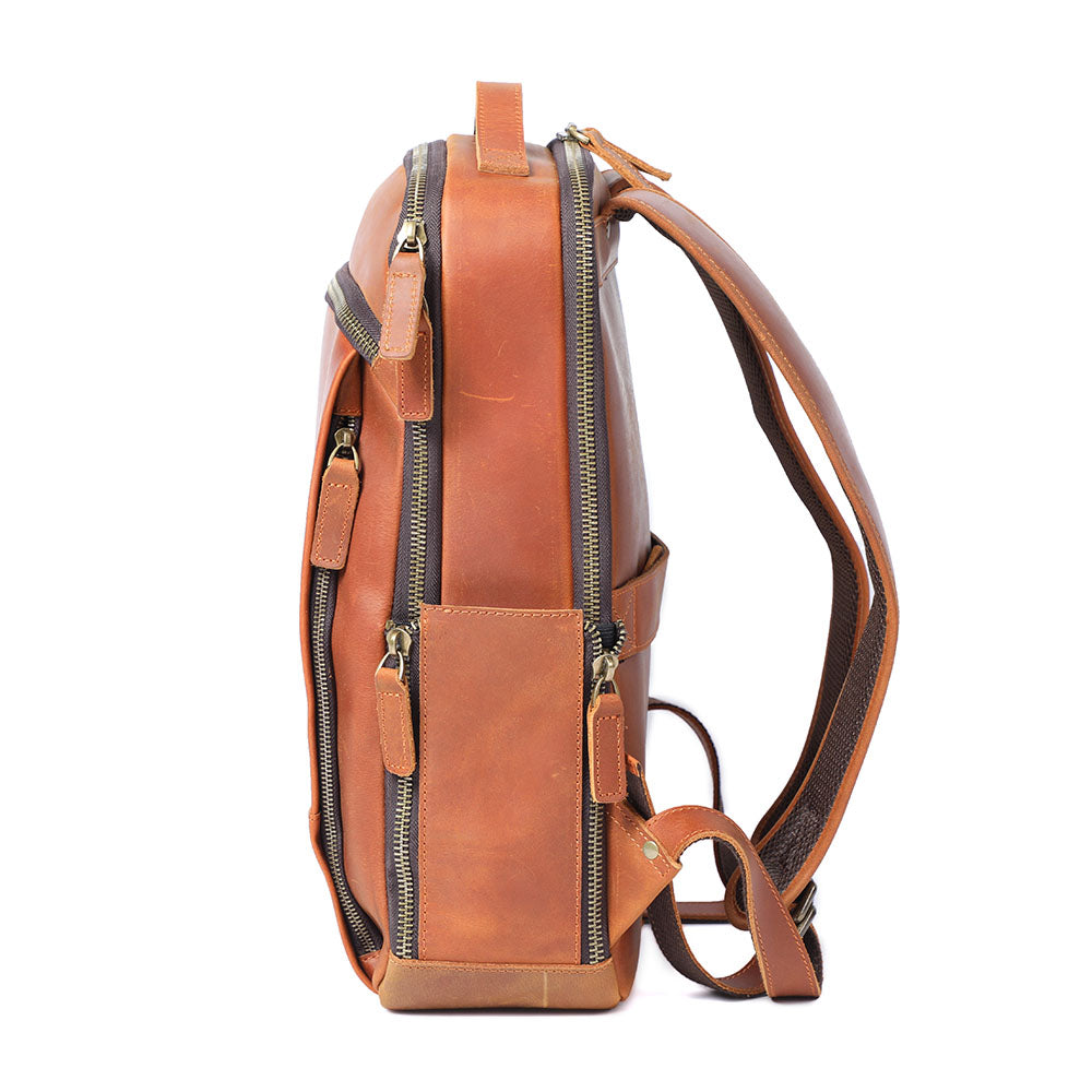 Lavrik | Leather Backpack for Laptop