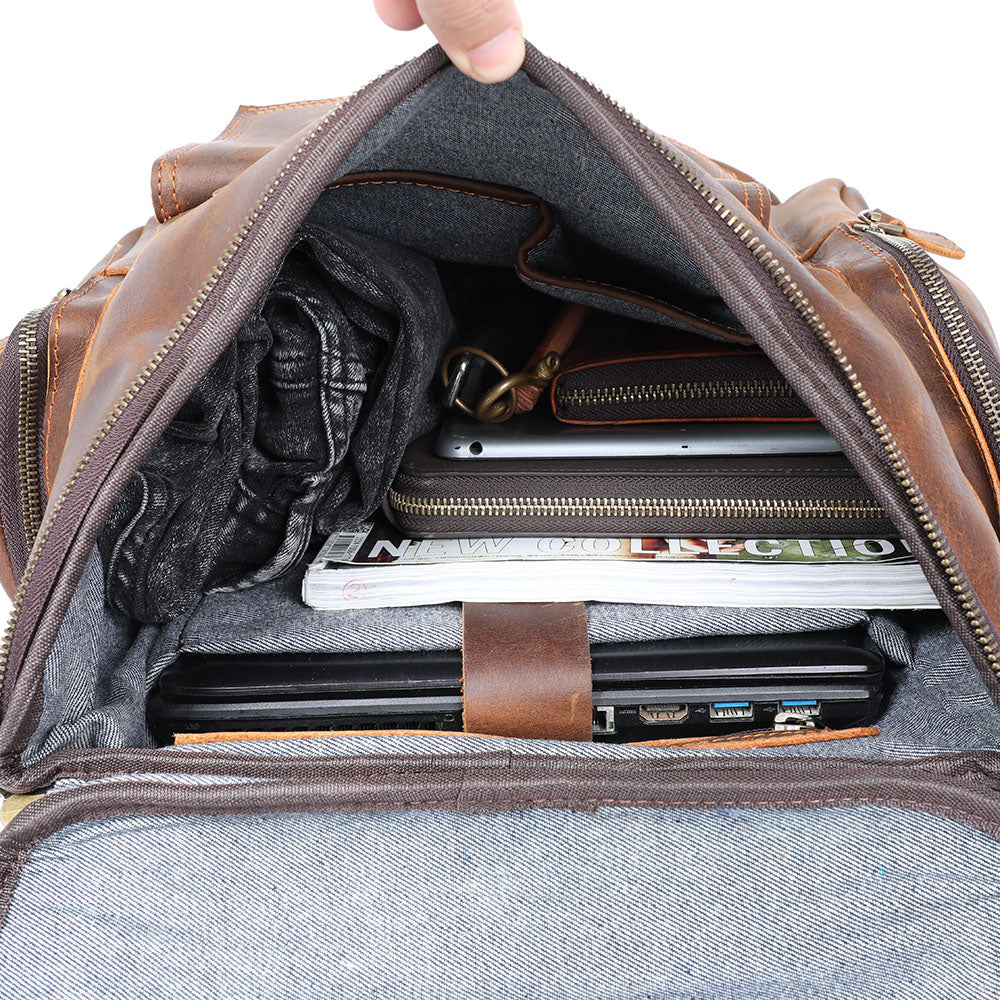 Kalmar | Leather Laptop Backpack