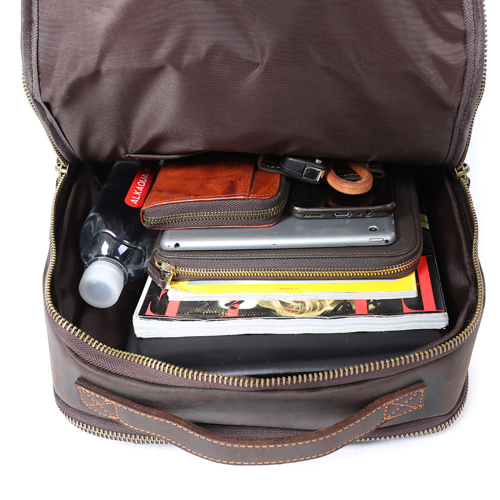 Lavrik | Leather Backpack for Laptop