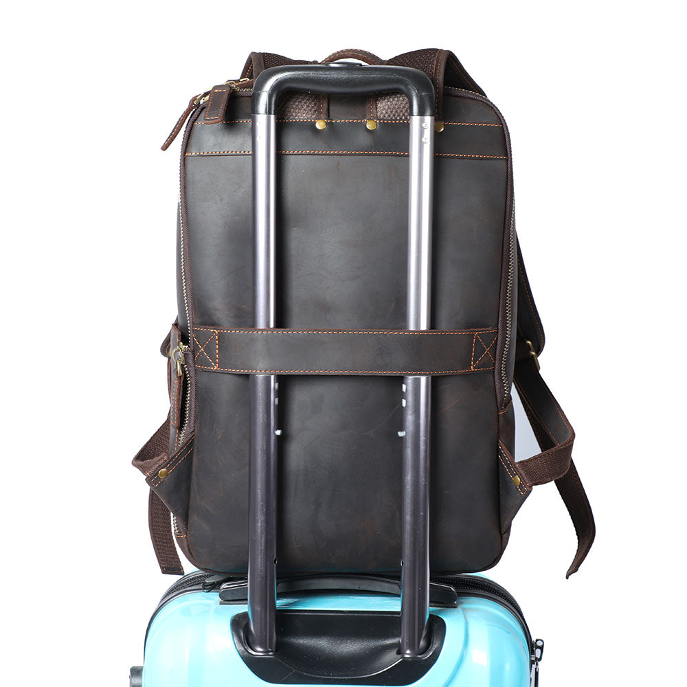 Lavrik | Leather Backpack for Laptop (BUY 1 GET 1 FREE)