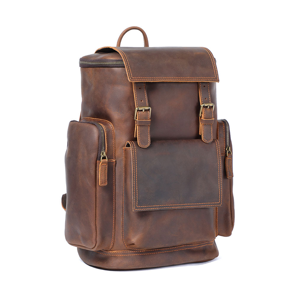Kalmar | Leather Laptop Backpack