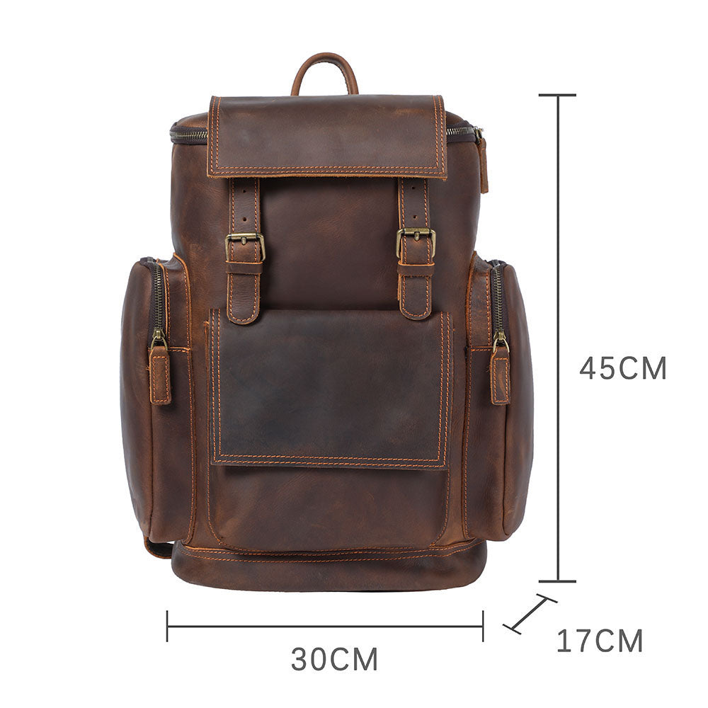 Kalmar | Leather Laptop Backpack