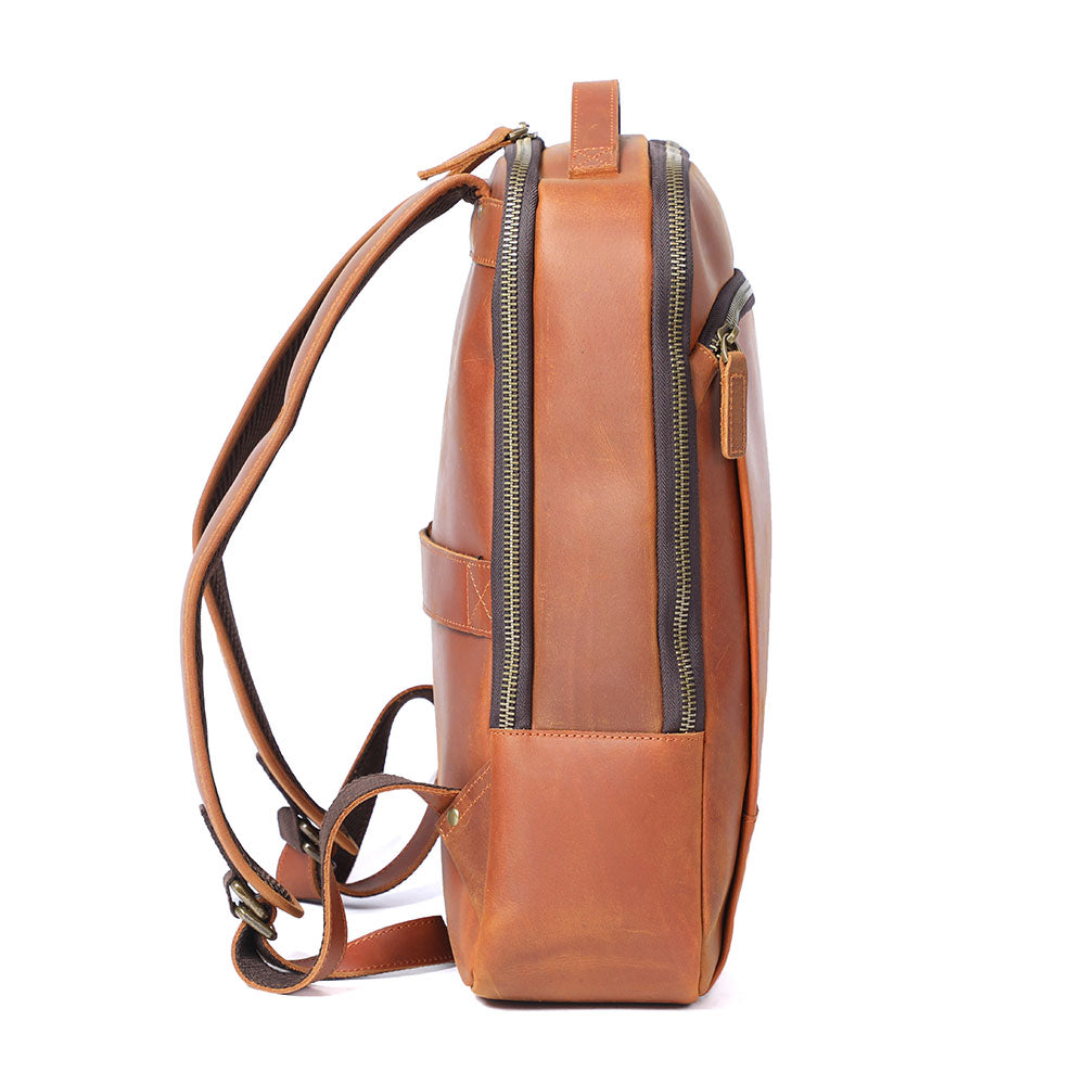 Lavrik | Leather Backpack for Laptop