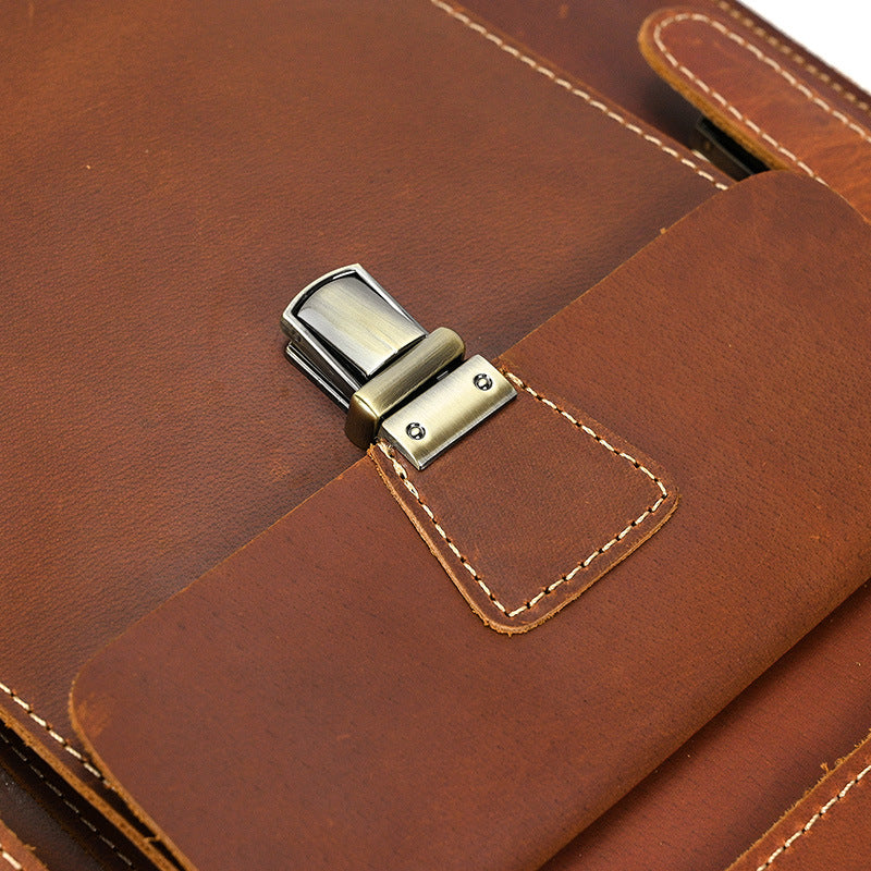 Girona | Leather Convertible Backpack