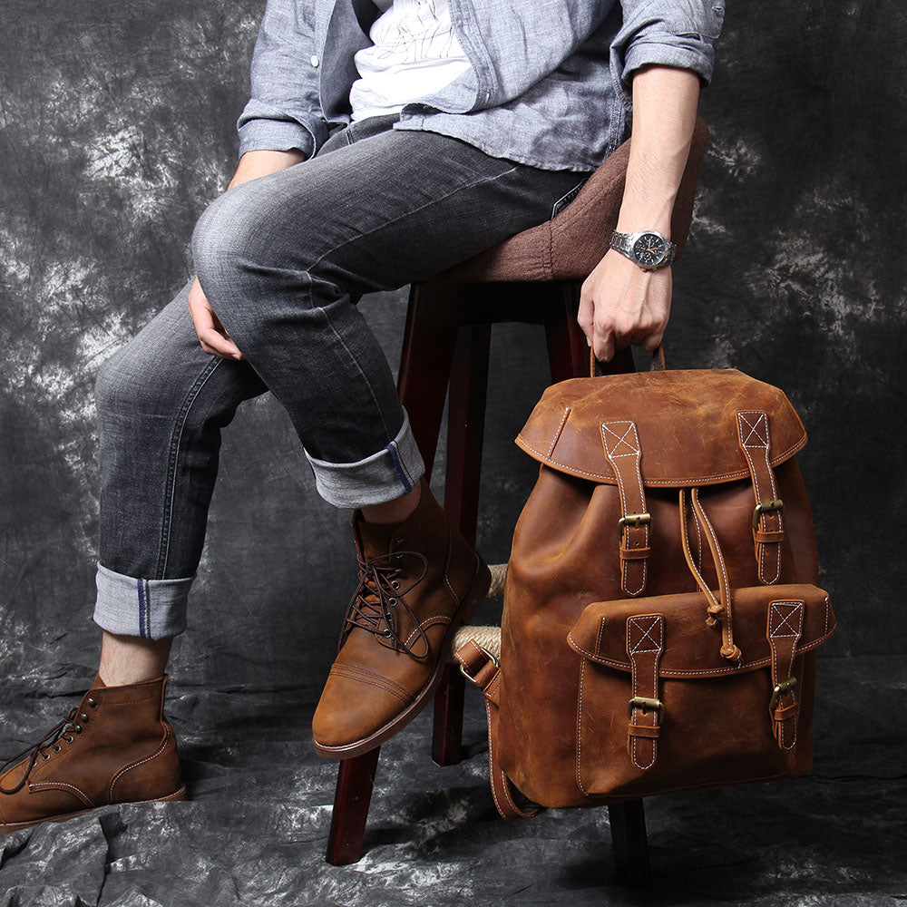 Cadiz | Leather Backpack