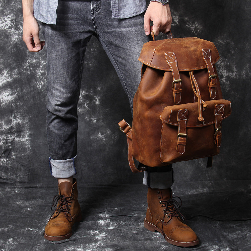 Cadiz | Leather Backpack