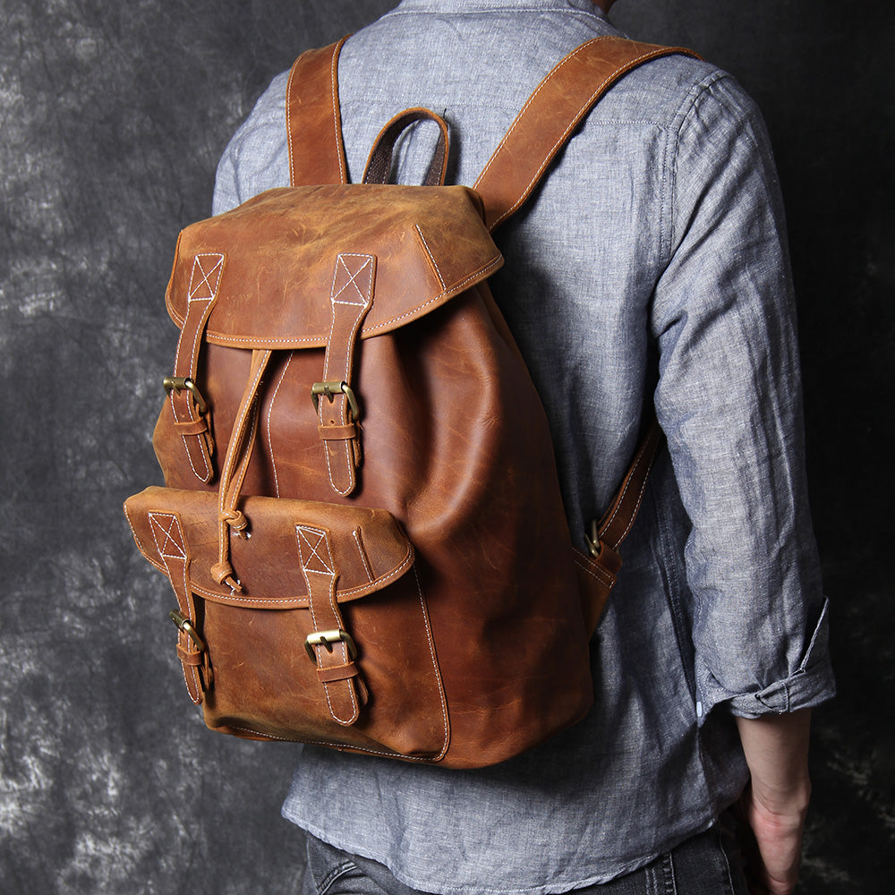Cadiz | Leather Backpack