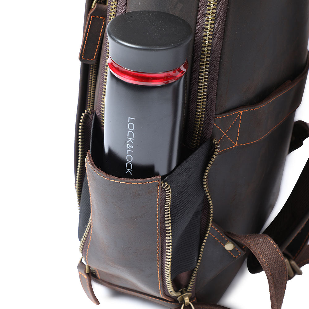 Lavrik | Leather Backpack for Laptop