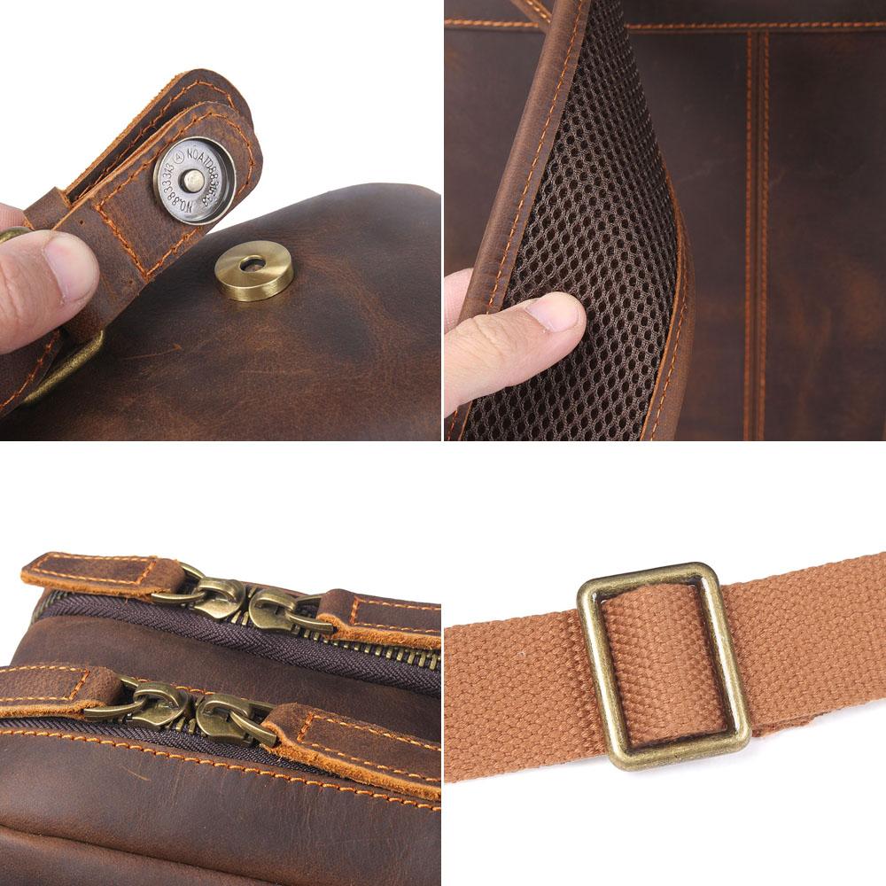 Biefeld | Brown Leather Backpack