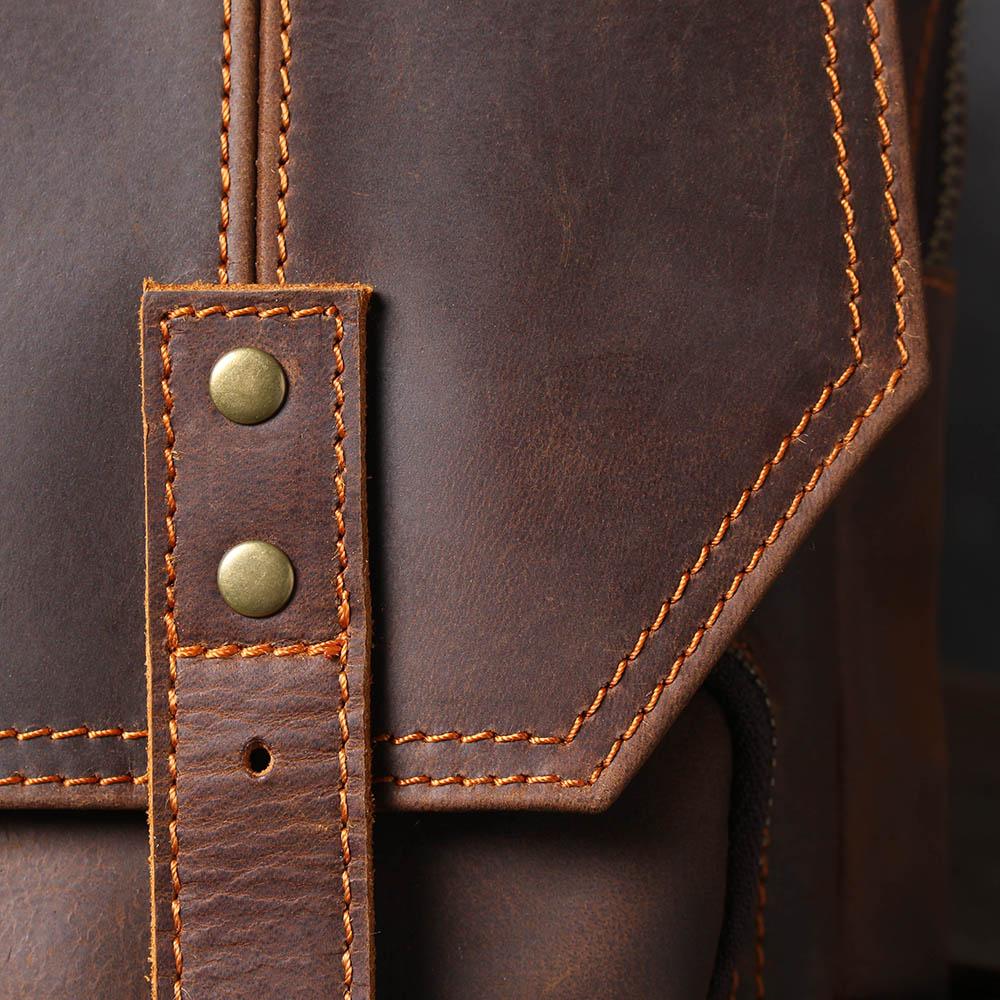 Biefeld | Brown Leather Backpack