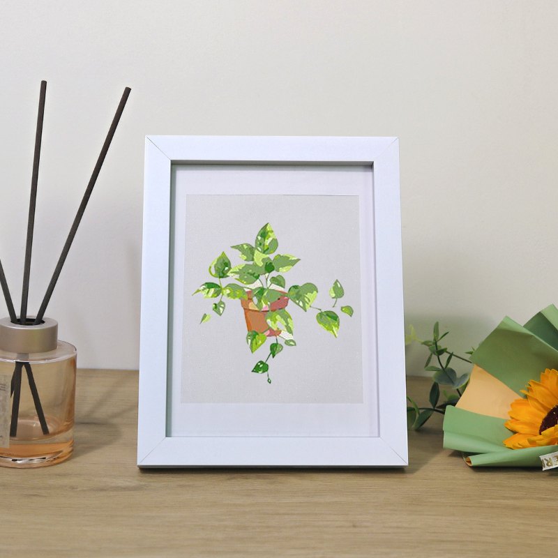 Mini Malen nach Zahlen Bilderrahmen – 15x20cm