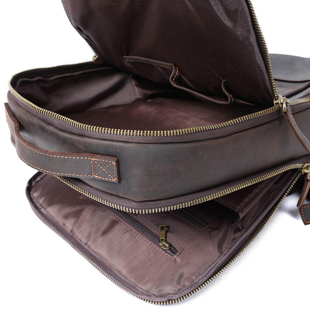 Lavrik | Leather Backpack for Laptop