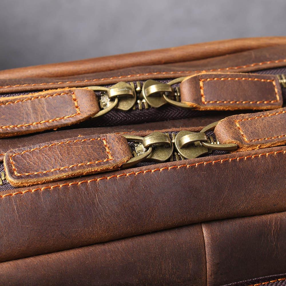 Biefeld | Brown Leather Backpack