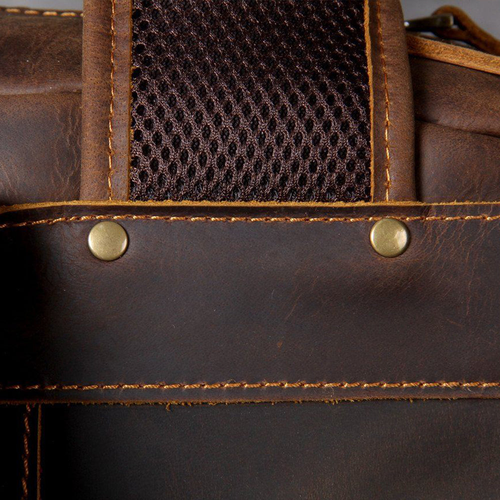 Moritz | Brown Leather Backpack