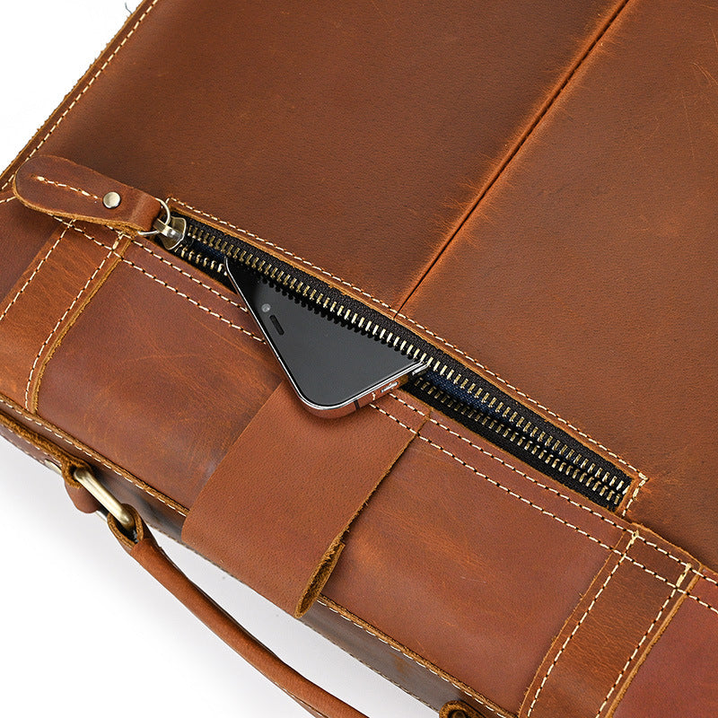 Girona | Leather Convertible Backpack