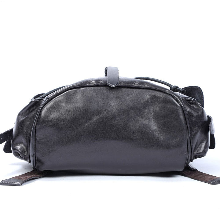 Bodo | Small Black Leather Backpack (BUY 1 GET 1 FREE)