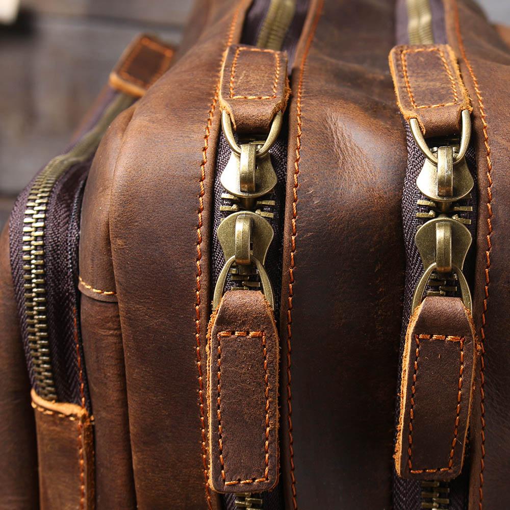 Biefeld | Brown Leather Backpack