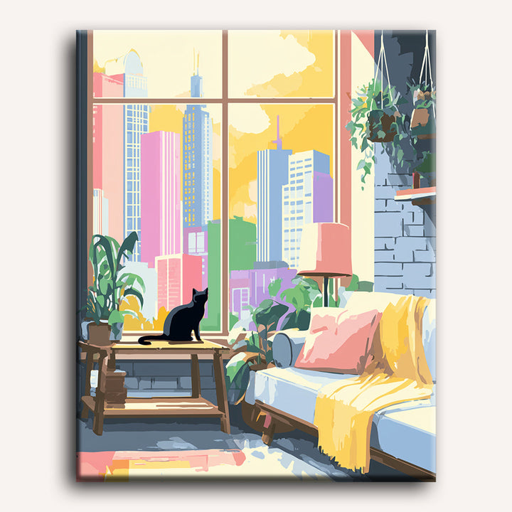 Malen nach Zahlen - Loft in New York