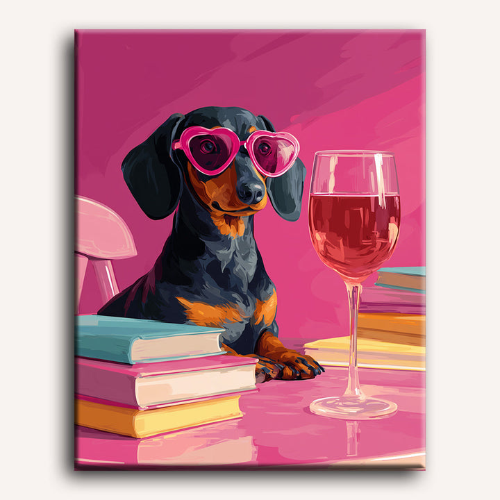 Malen nach Zahlen - Happy Hour