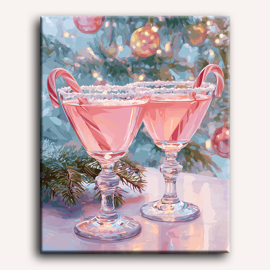 Malen nach Zahlen - Weihnachtspunsch