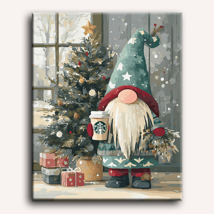 Malen nach Zahlen - Weihnachtswichtel
