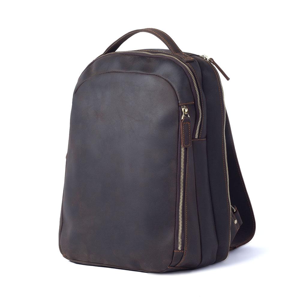 Toledo | Brown Leather Backpack
