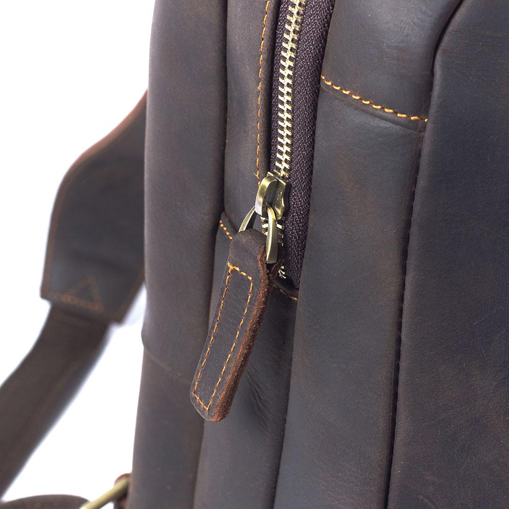 Toledo | Brown Leather Backpack