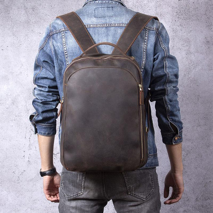 Toledo | Brown Leather Backpack (BUY 1 GET 1 FREE)