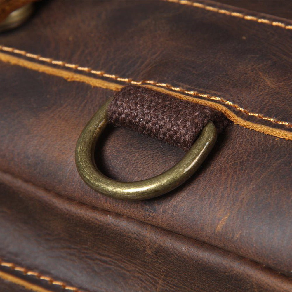 Moritz | Brown Leather Backpack