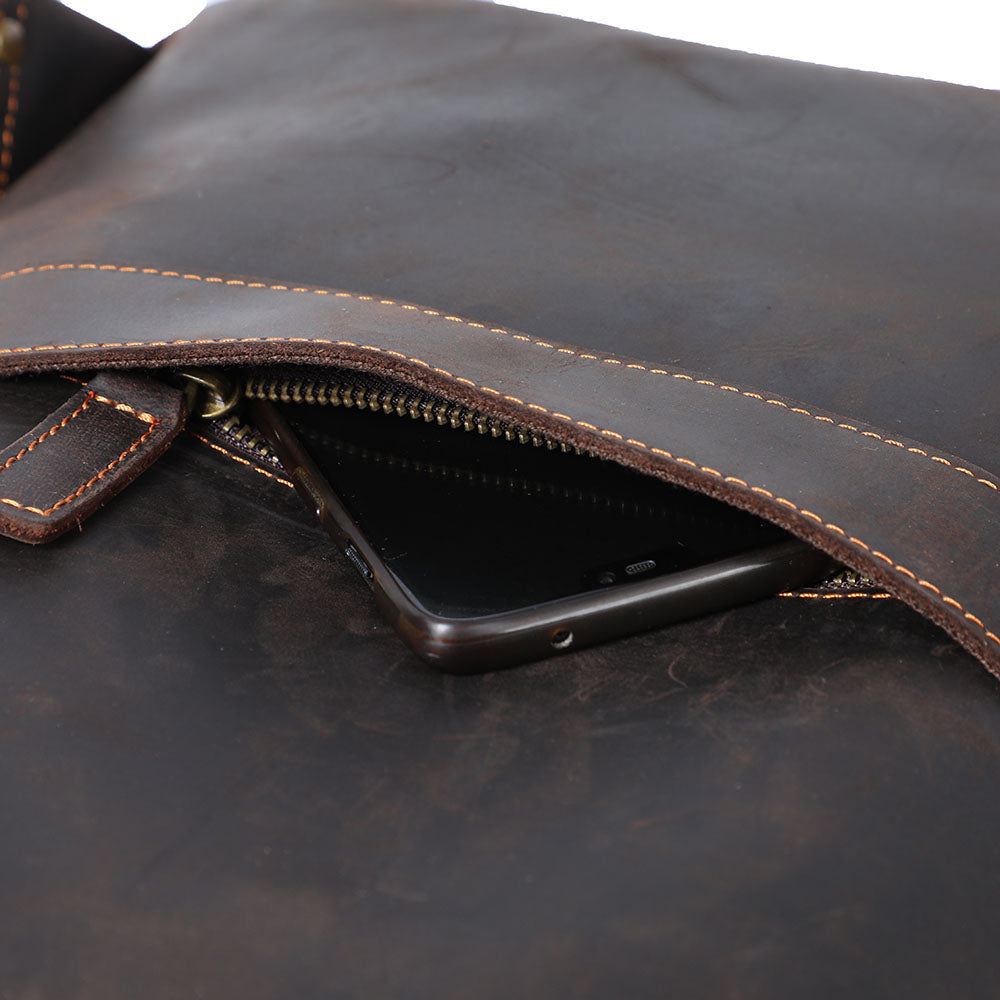 Lavrik | Leather Backpack for Laptop
